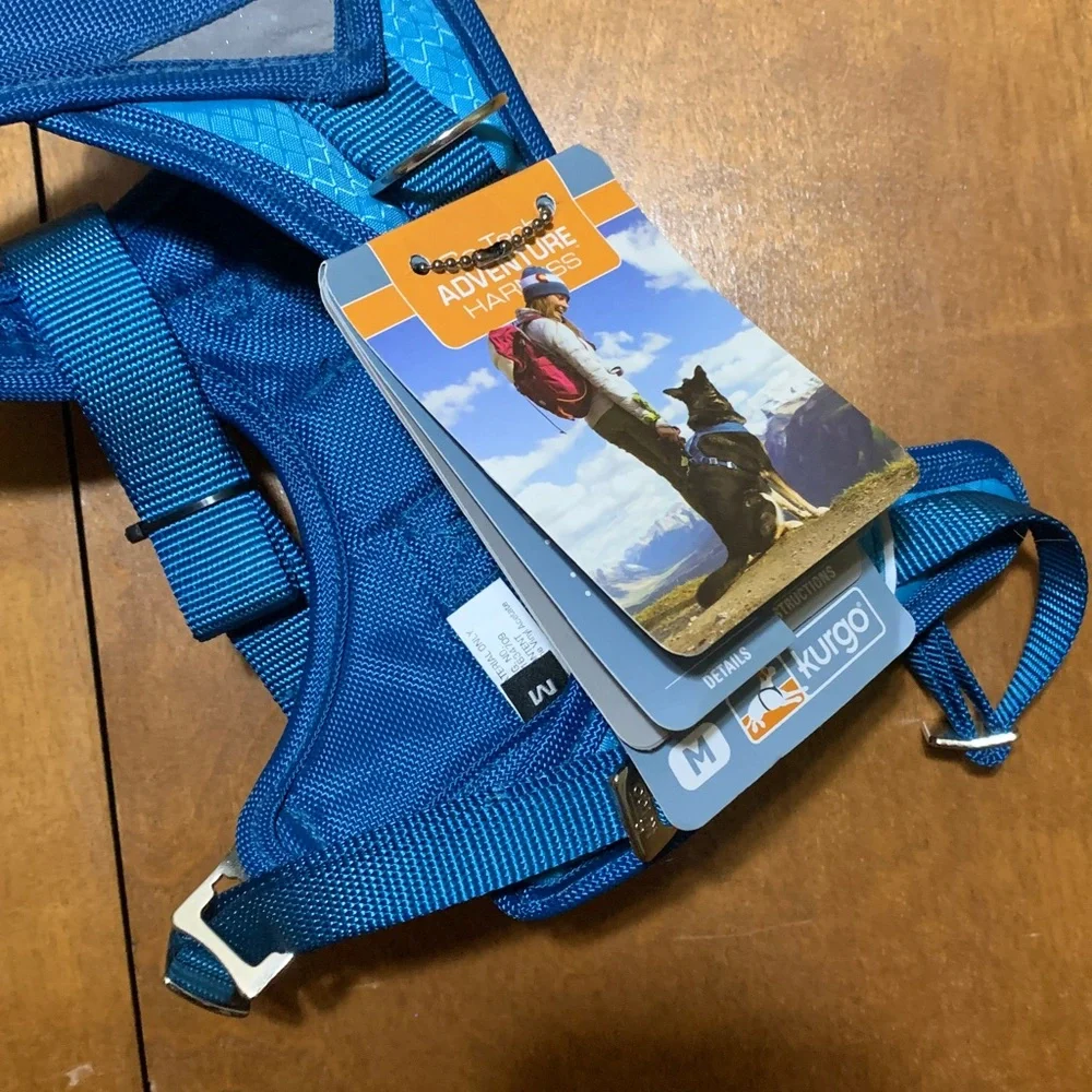 Kurgo Go-Tech Adventure Harness in Blue NWT